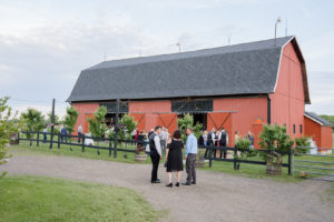 reception at cherry barc farms